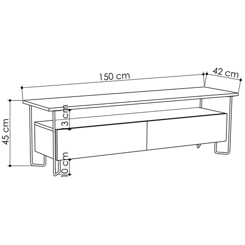 ТВ-тумба Lee Beige TV Stand в Самаре