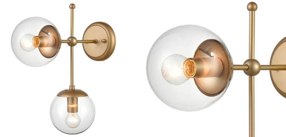 Бра Gold Balls Bra 2 Бра Gold Balls Bra 2 - Loft-Concept в Самаре