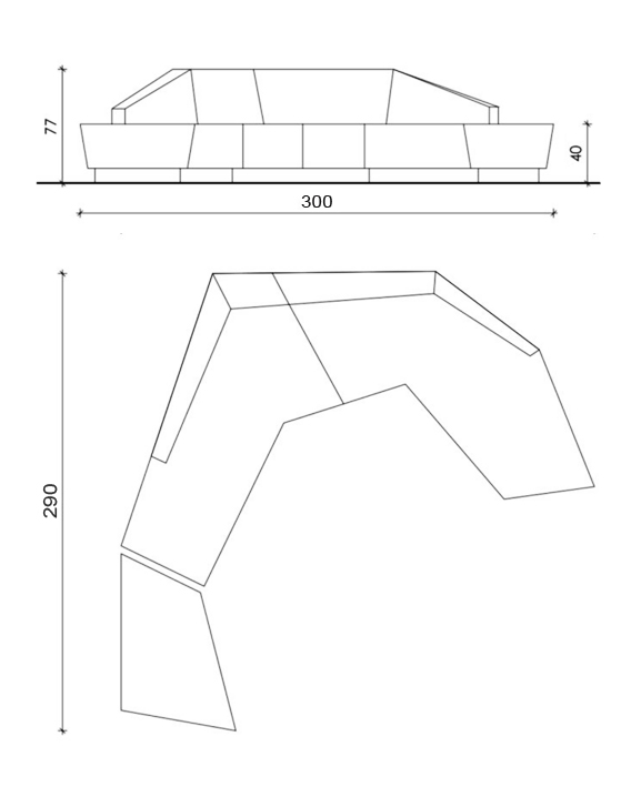 Диван Anaktae ADRASTUS SOFA в Самаре