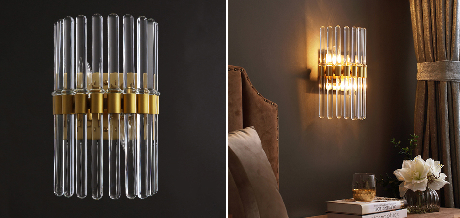 Бра Glass Tubes Sconces Бра Glass Tubes Sconces - Loft-Concept в Самаре