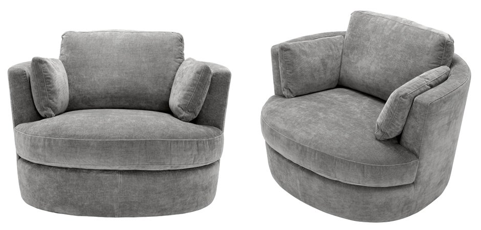 Кресло Eichholtz Chair Clarissa Grey Кресло Eichholtz Chair Clarissa Grey - Loft-Concept в Самаре