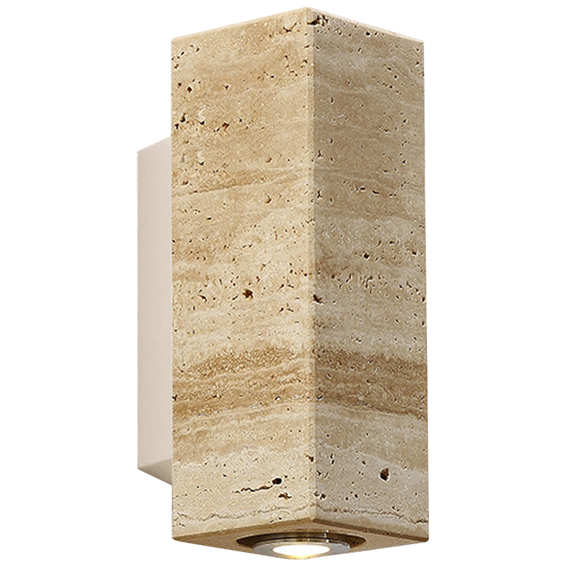 Бра Travertine Spot Wall Lamp Бежевый Песочный Белый в Самаре | Loft Concept 