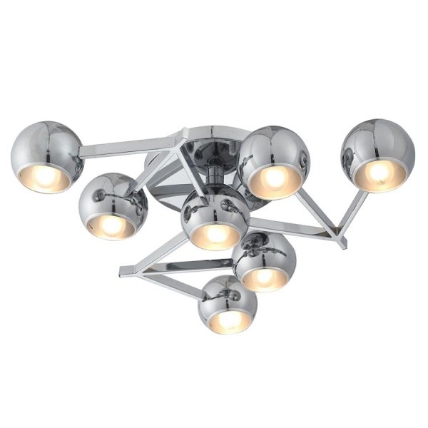 Потолочная люстра Galaxy Chandelier Chrome Хром Потолочная люстра Galaxy Chandelier Chrome Хром в Самаре | Loft Concept
