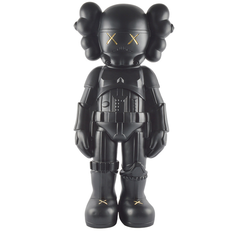 Статуэтка KAWS Black Soldier Gold X Черный Золотой в Самаре | Loft Concept 