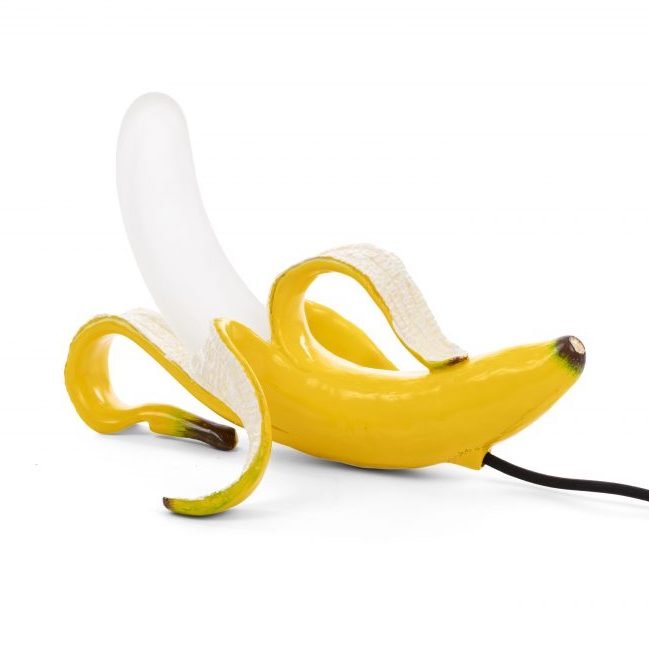 Лампа Seletti Banana Lamp Yellow Huey Design: Studio Job Желтый в Самаре | Loft Concept 