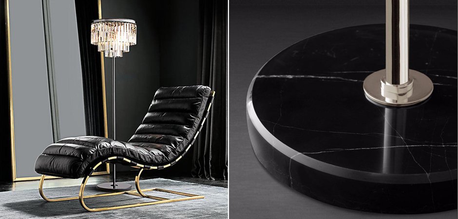 Торшер RH Odeon Floor Lamp Chrome Торшер RH Odeon Floor Lamp Chrome - Loft-Concept в Самаре