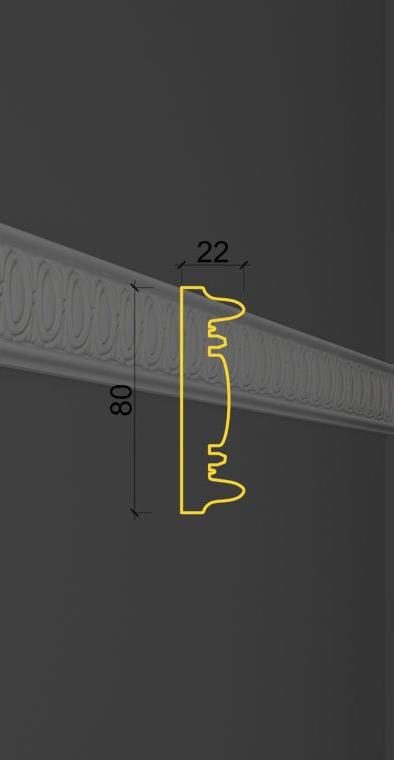 Молдинг с орнаментом MO-18 в Самаре