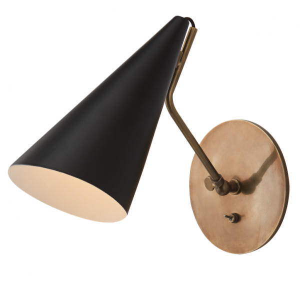 Бра VC light CLEMENTE wall lamp black Черный в Самаре | Loft Concept 