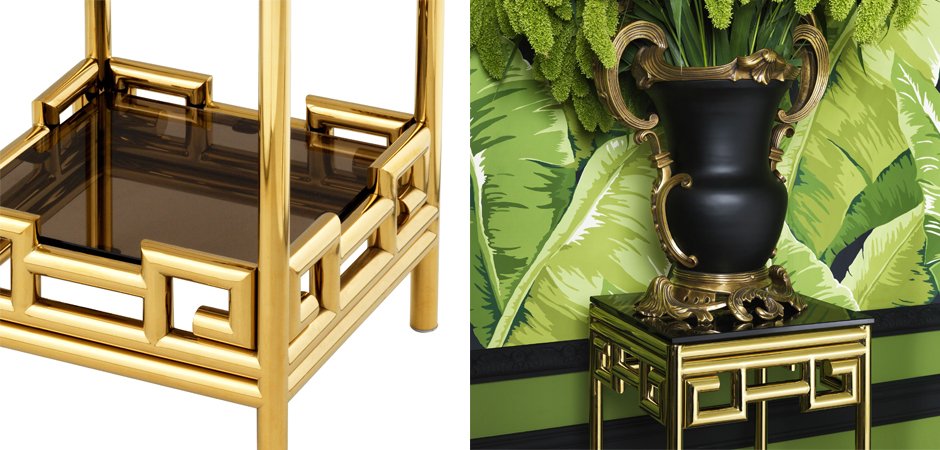 Приставной стол Eichholtz Column Niagora Приставной стол Eichholtz Column Niagora - Loft-Concept в Самаре
