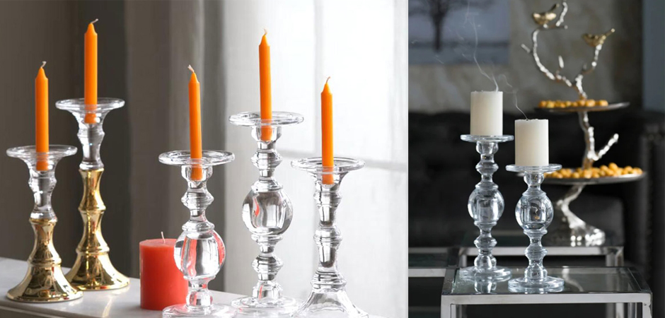 Подсвечник Glass Candlestick I Подсвечник Glass Candlestick I - Loft-Concept в Самаре