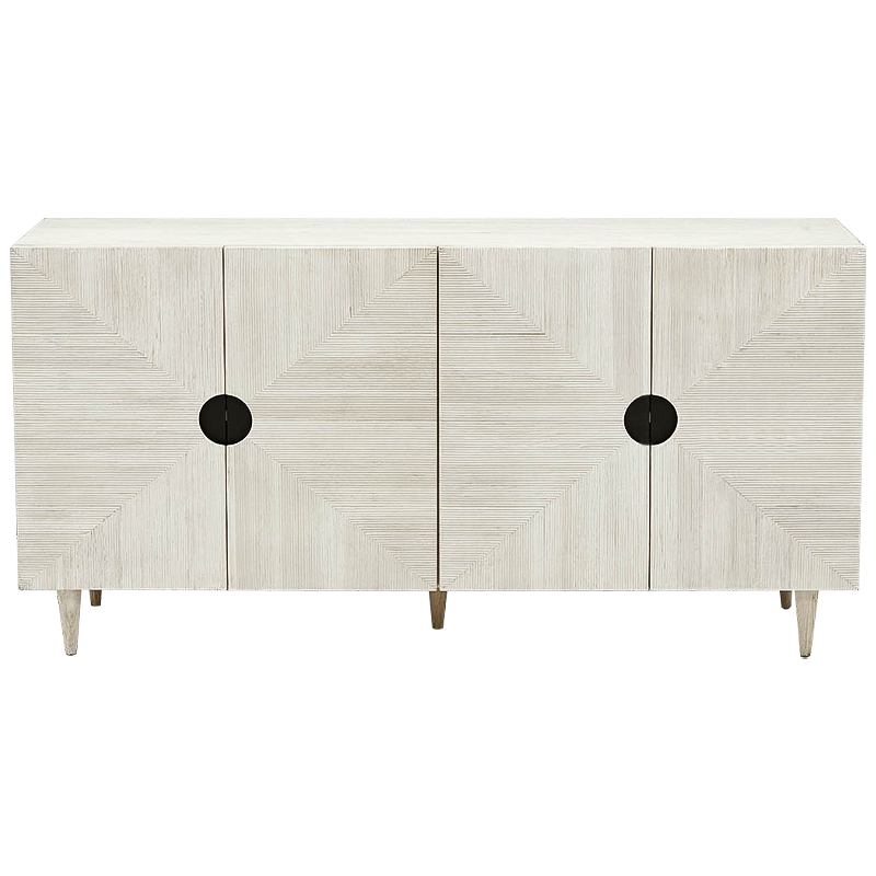 Комод Arjun Chest of Drawers ivory ( слоновая кость ) Черный в Самаре | Loft Concept 