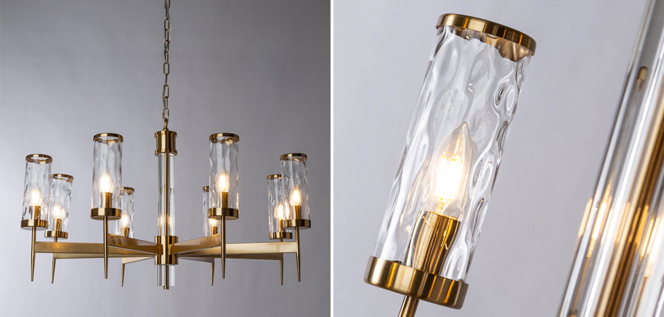Люстра Brass Wheel в Американском стиле Люстра Brass Wheel в Американском стиле - Loft-Concept в Самаре