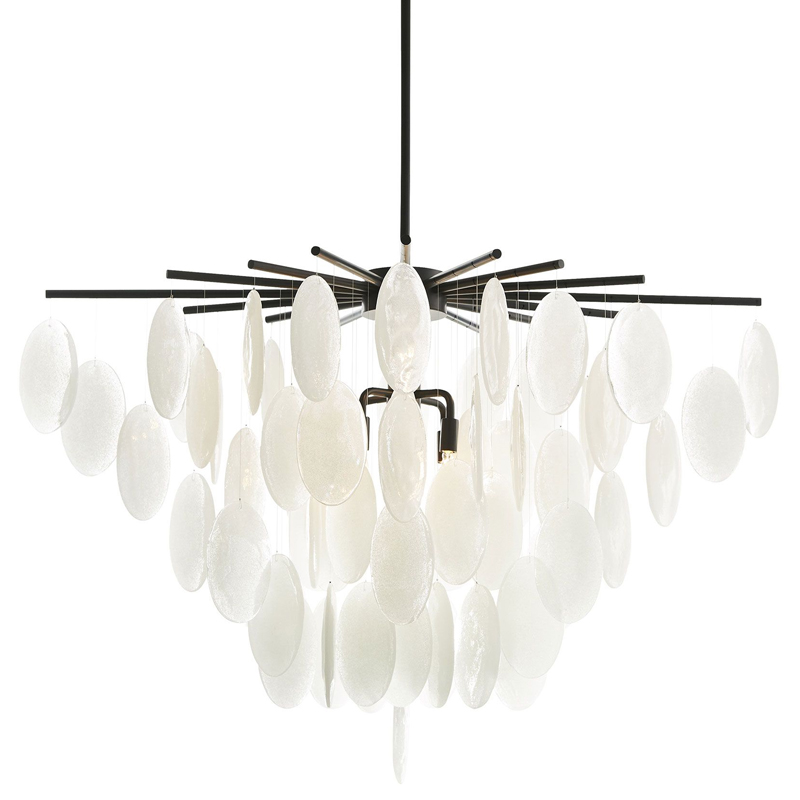 Люстра Arteriors TIFFANY CHANDELIER Черный Прозрачный в Самаре | Loft Concept 