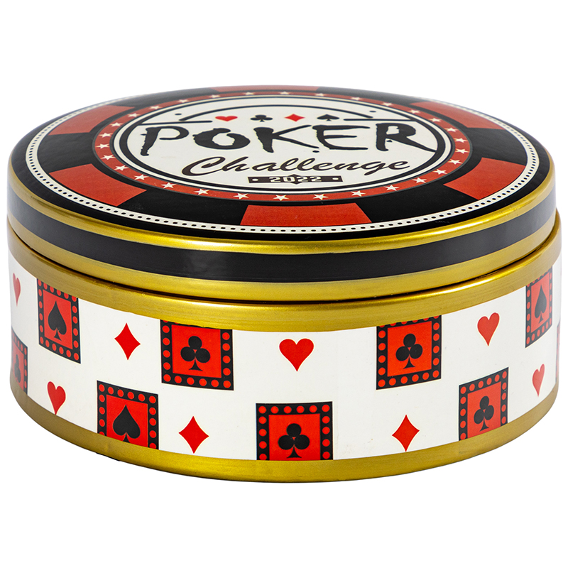 Шкатулка Poker Collection Box Золотой Белый Черный Красный в Самаре | Loft Concept 