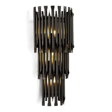 Бра MATHENY III WALL LAMP by DELIGHTFULL Black Черный матовый в Самаре | Loft Concept 