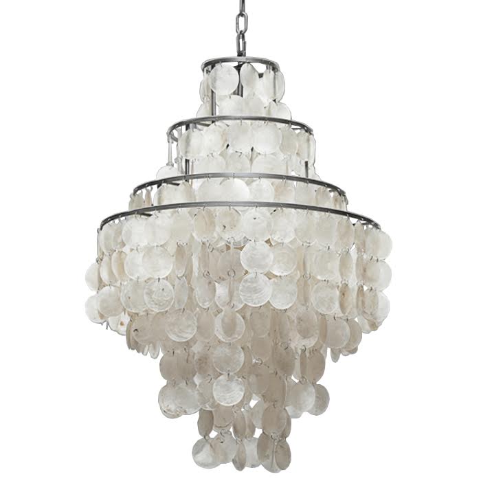 Люстра SHELL Chandelier 50 Белый в Самаре | Loft Concept 