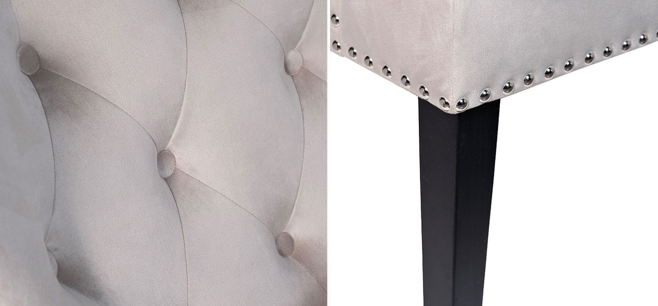 Кресло Snake light grey - фото №2