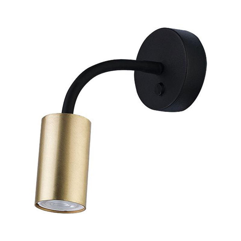 Бра Noor Spot Wall Lamp brass Латунь Черный в Самаре | Loft Concept 