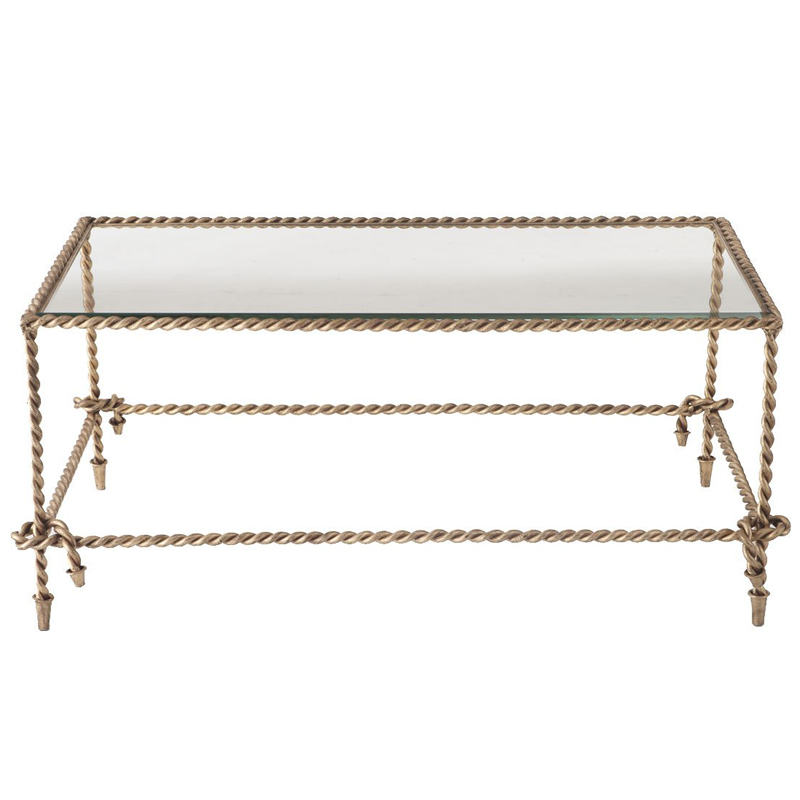 Кофейный стол Golden pigtail Золотой Кофейный стол Golden pigtail Золотой в Самаре | Loft Concept