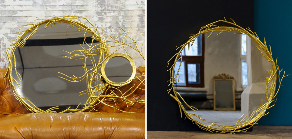 Зеркало Branch Wreath Mirror Зеркало Branch Wreath Mirror - Loft-Concept в Самаре