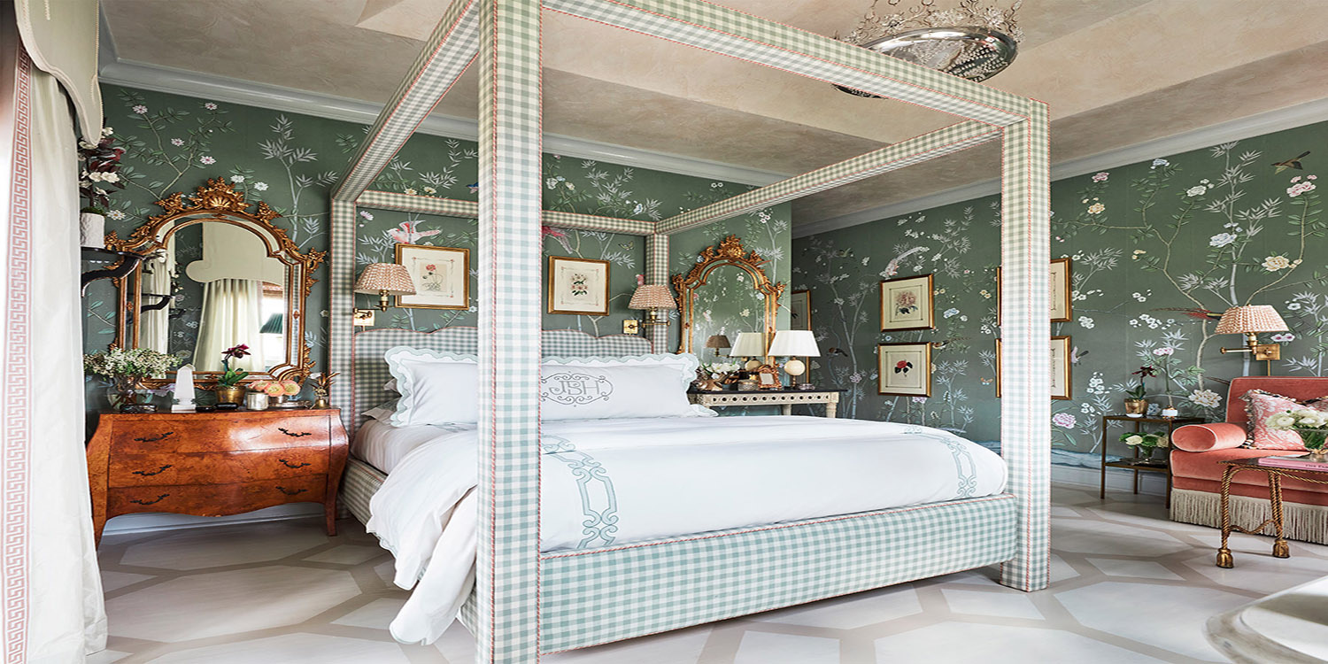 Обои ручная роспись Portobello Blue Grey - фото №1