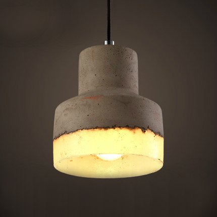 Подвесной светильник Art Concrete Pendant №11 Серый в Самаре | Loft Concept 