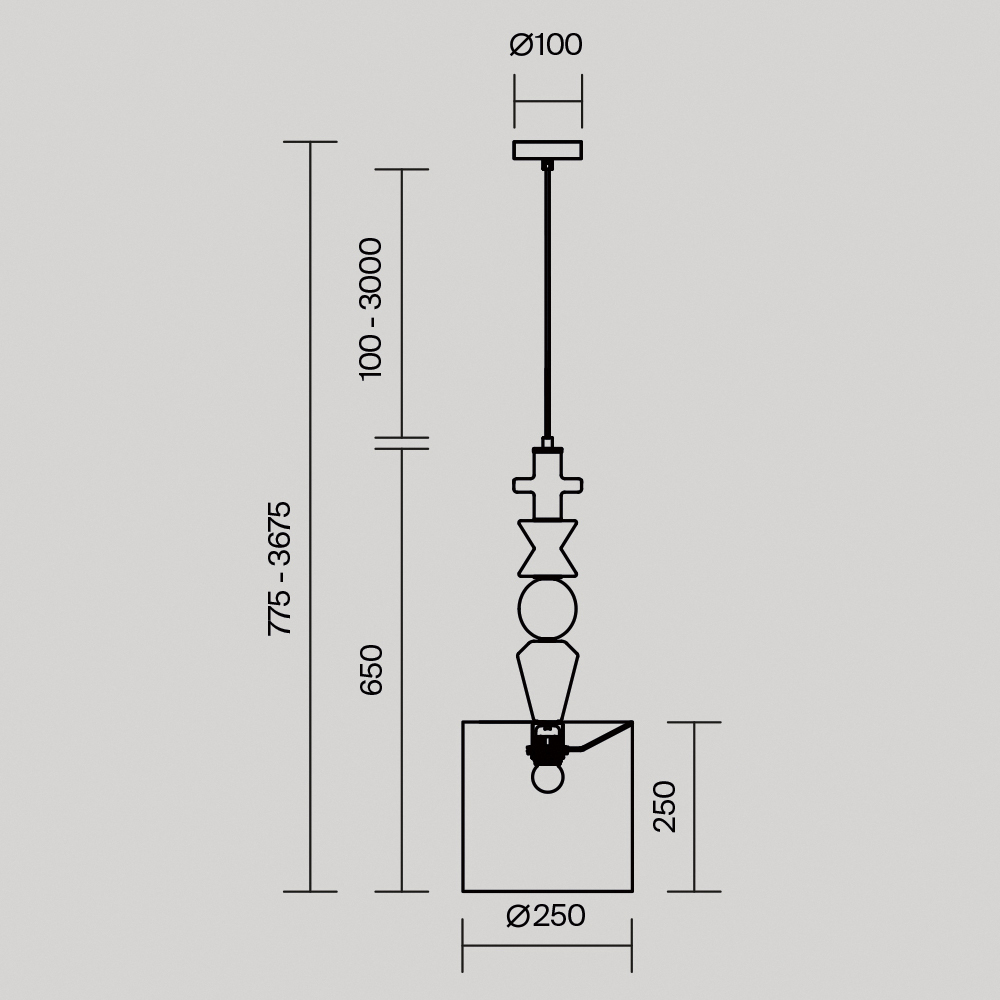 Подвесной светильник Comforty Е27 в Самаре