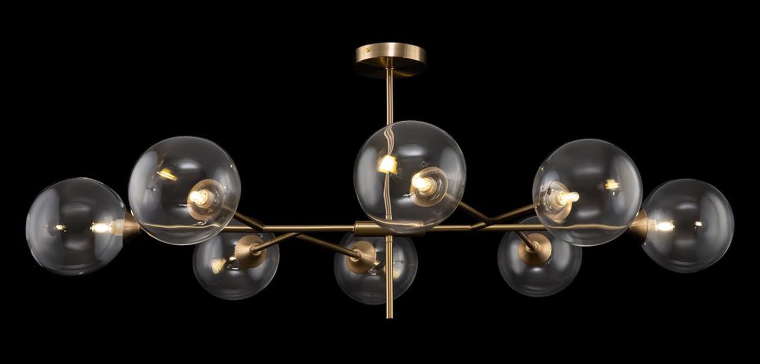 Потолочная люстра Gallotti & Radice Leaf Bronze 8 - фото
