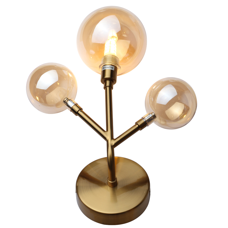 Бра Berries Trio Sconce bronze Бронза Прозрачный в Самаре | Loft Concept 