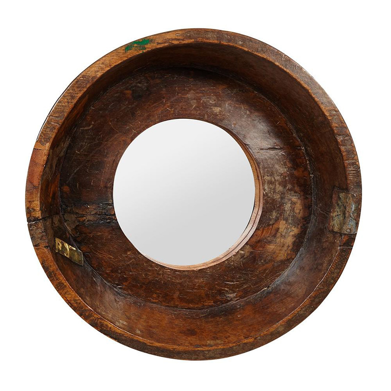 Зеркало Antique Indian Mango Wood Mirror Коричневый в Самаре | Loft Concept 