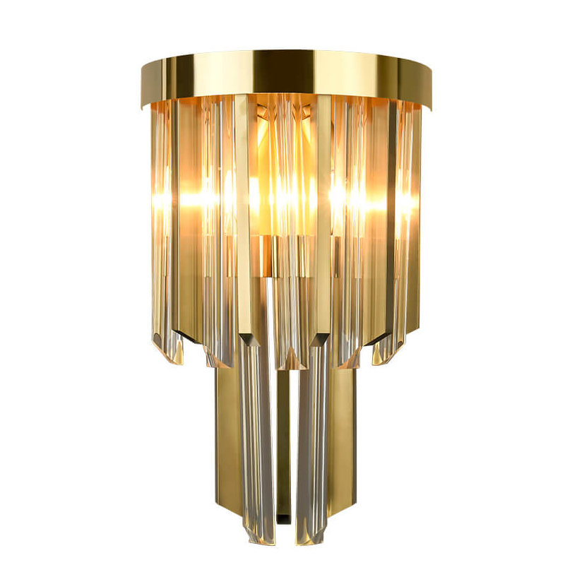 Бра Zacaria Sconce Золотой Прозрачный (Transparent) в Самаре | Loft Concept 