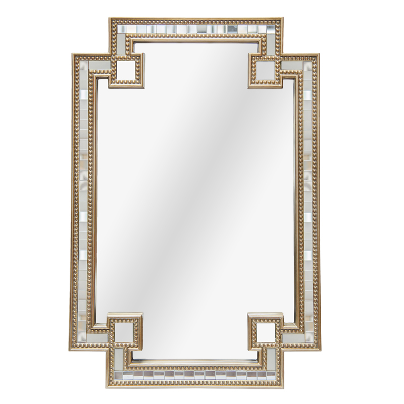 Зеркало Wallace Mirror gold edging Золотой в Самаре | Loft Concept 