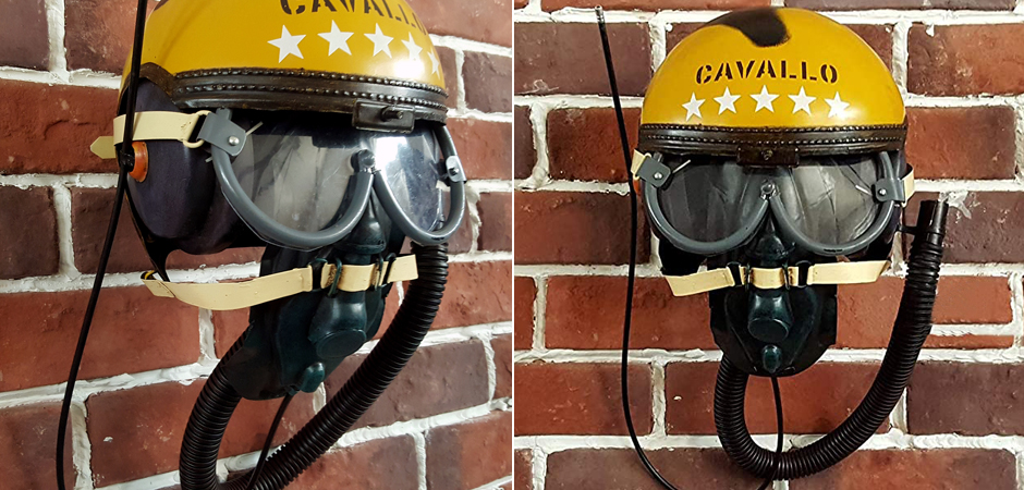 Аксессуар на стену Helmet with Glasses Аксессуар на стену Helmet with Glasses - Loft-Concept в Самаре