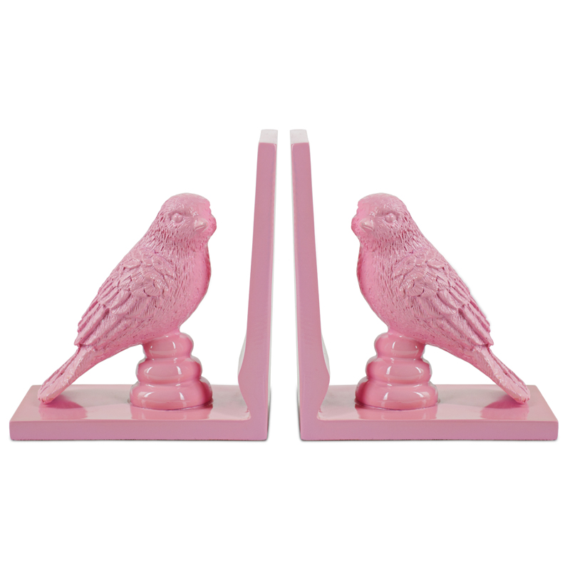 Держатель для книг Pink Birds Book Holder Розовый в Самаре | Loft Concept 