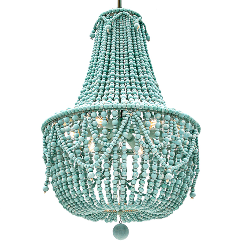 Люстра Chanteuse Chandelier Turquoise Бирюзовый в Самаре | Loft Concept 