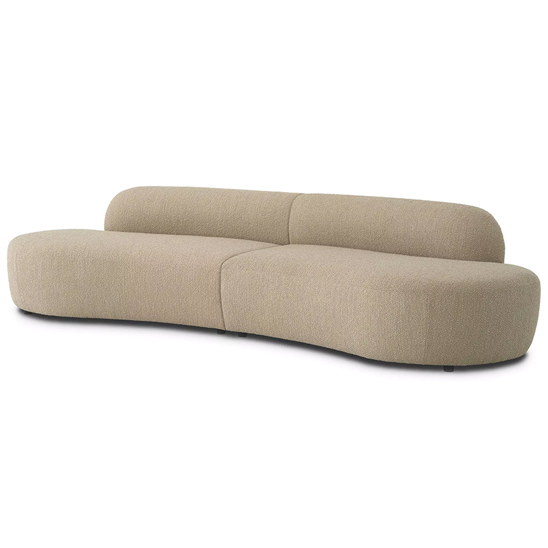 Диван Eichholtz Sofa Bjorn S Boucle sand Песочный Диван Eichholtz Sofa Bjorn S Boucle sand Песочный в Самаре | Loft Concept