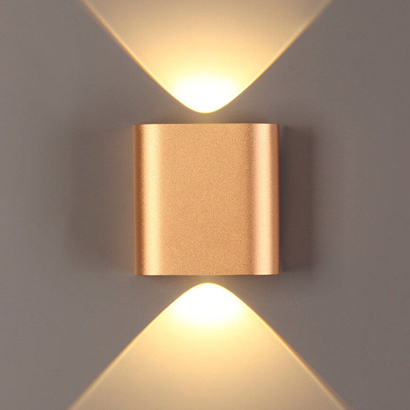 Бра Obverse Gold Square Wall lamp Золотой в Самаре | Loft Concept 