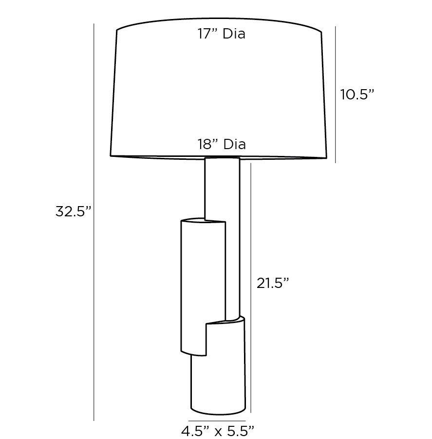 Дизайнерская настольная лампа PEPPERDINE LAMP в Самаре