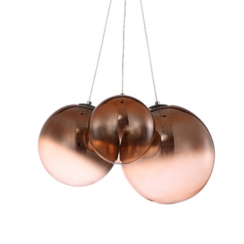 Светильник подвесной медь Balls Lamp  Медь в Самаре | Loft Concept 