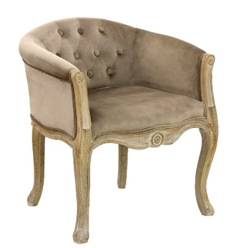 Кресло French Provence Armchair Roderic beige Бежевый в Самаре | Loft Concept 