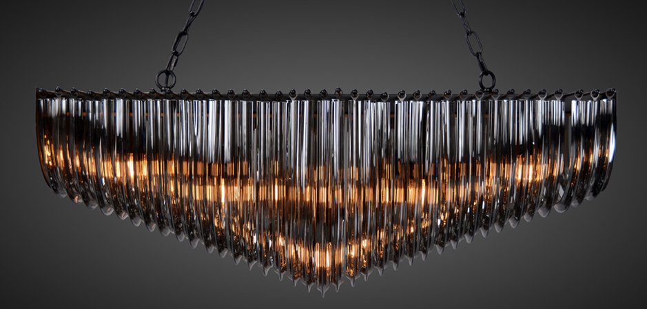 Люстра Retro Frozen Glass Chandelier 100 Люстра Retro Frozen Glass Chandelier 100 - Loft-Concept в Самаре