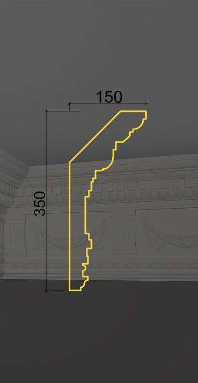 Карниз с орнаментом KO-27 в Самаре