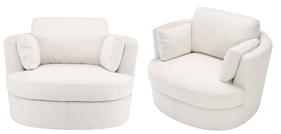 Кресло Eichholtz Chair Clarissa White Кресло Eichholtz Chair Clarissa White - Loft-Concept в Самаре
