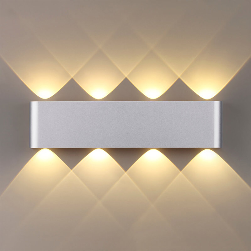 Бра Obverse Silver Rectangle B Wall lamp Серебряный в Самаре | Loft Concept 