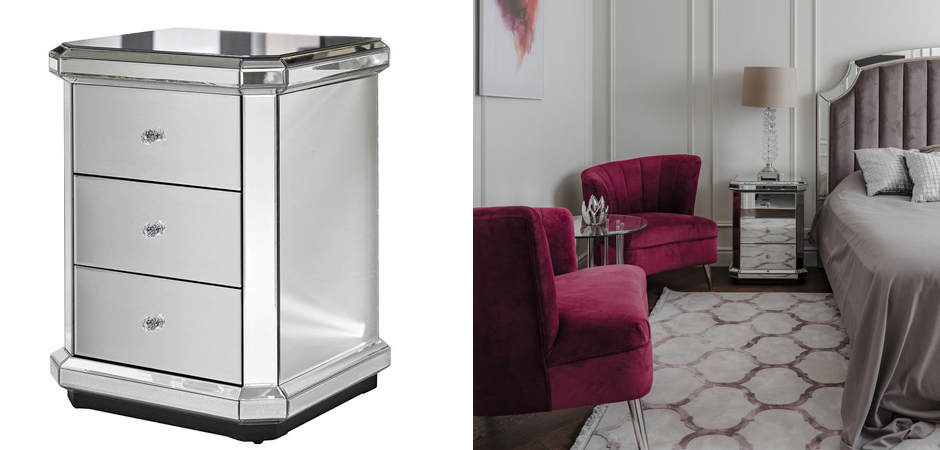 Тумба Mirror Nightstand Тумба Mirror Nightstand - Loft-Concept в Самаре