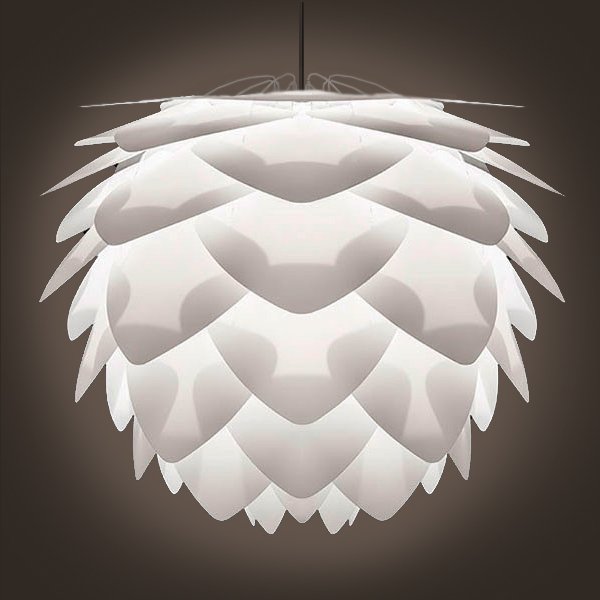 Подвесной светильник pine cone White 45  в Самаре | Loft Concept 