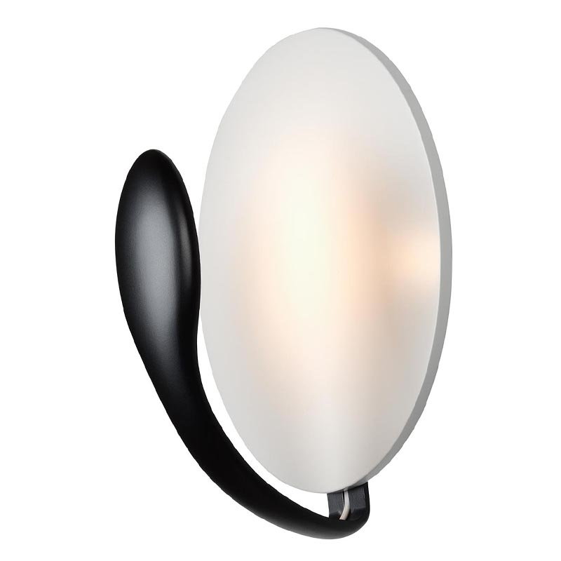 Бра Devi Black Spot Wall Lamp Белый Черный в Самаре | Loft Concept 