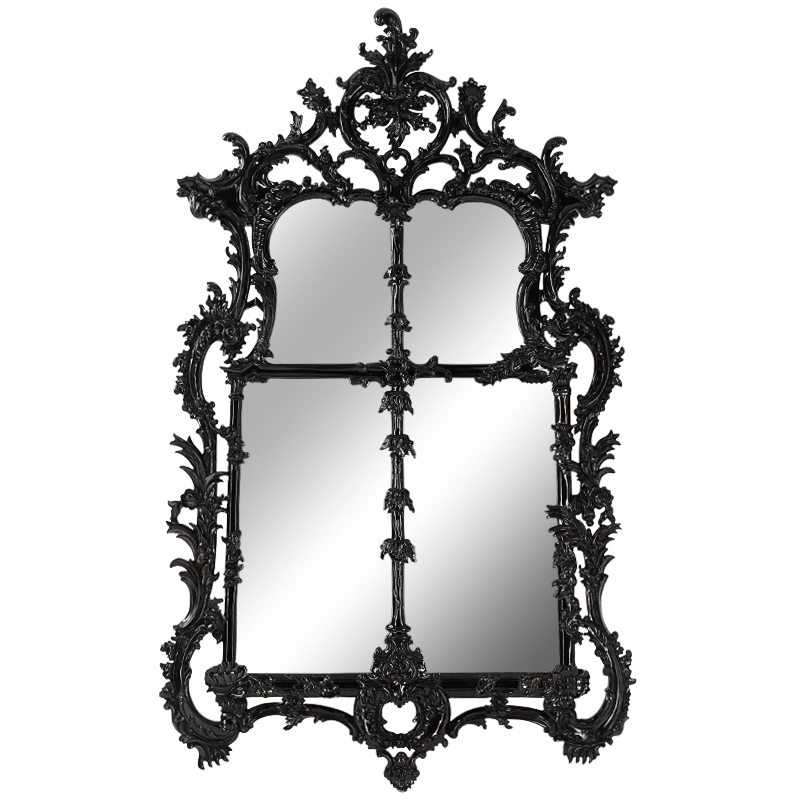 Зеркало Emblemes Mirror Black Wood Черный в Самаре | Loft Concept 