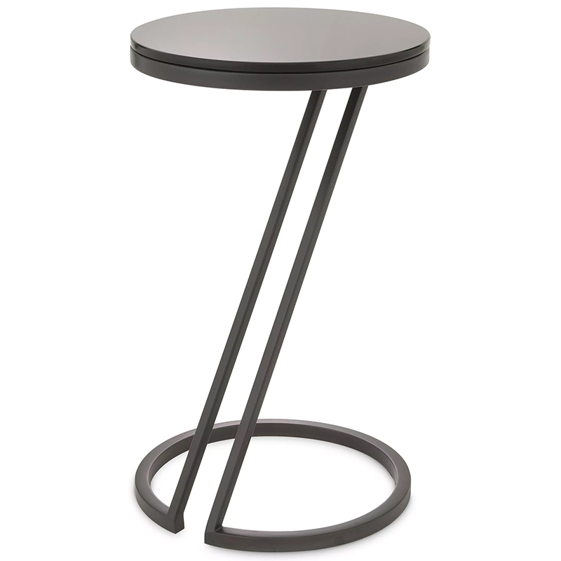 Приставной стол Eichholtz Side Table Falcone Black Черный в Самаре | Loft Concept 