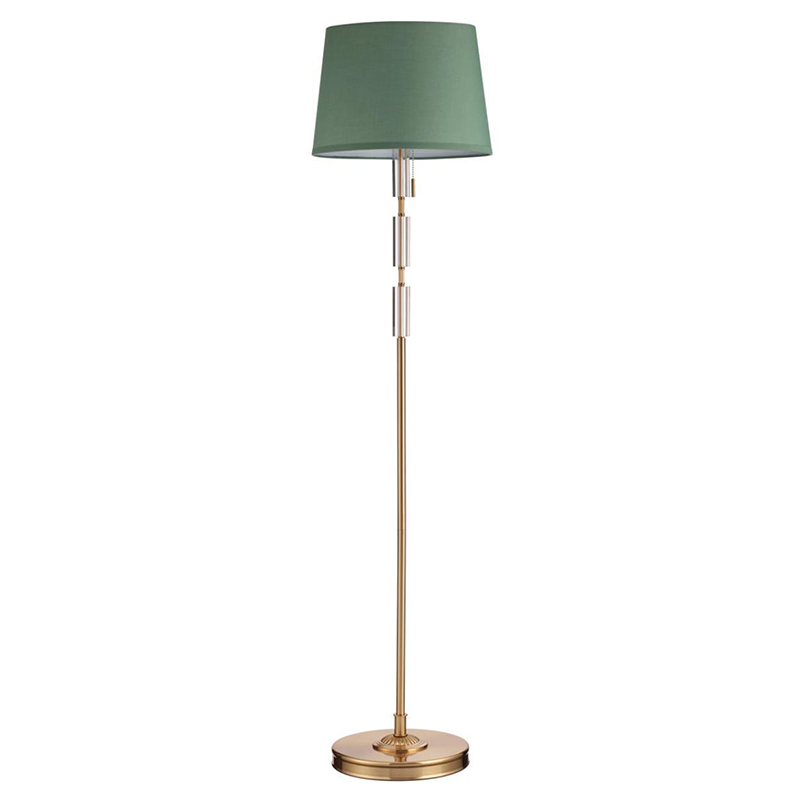 Торшер Ramona Green Floor lamp Бронза Зеленый в Самаре | Loft Concept 